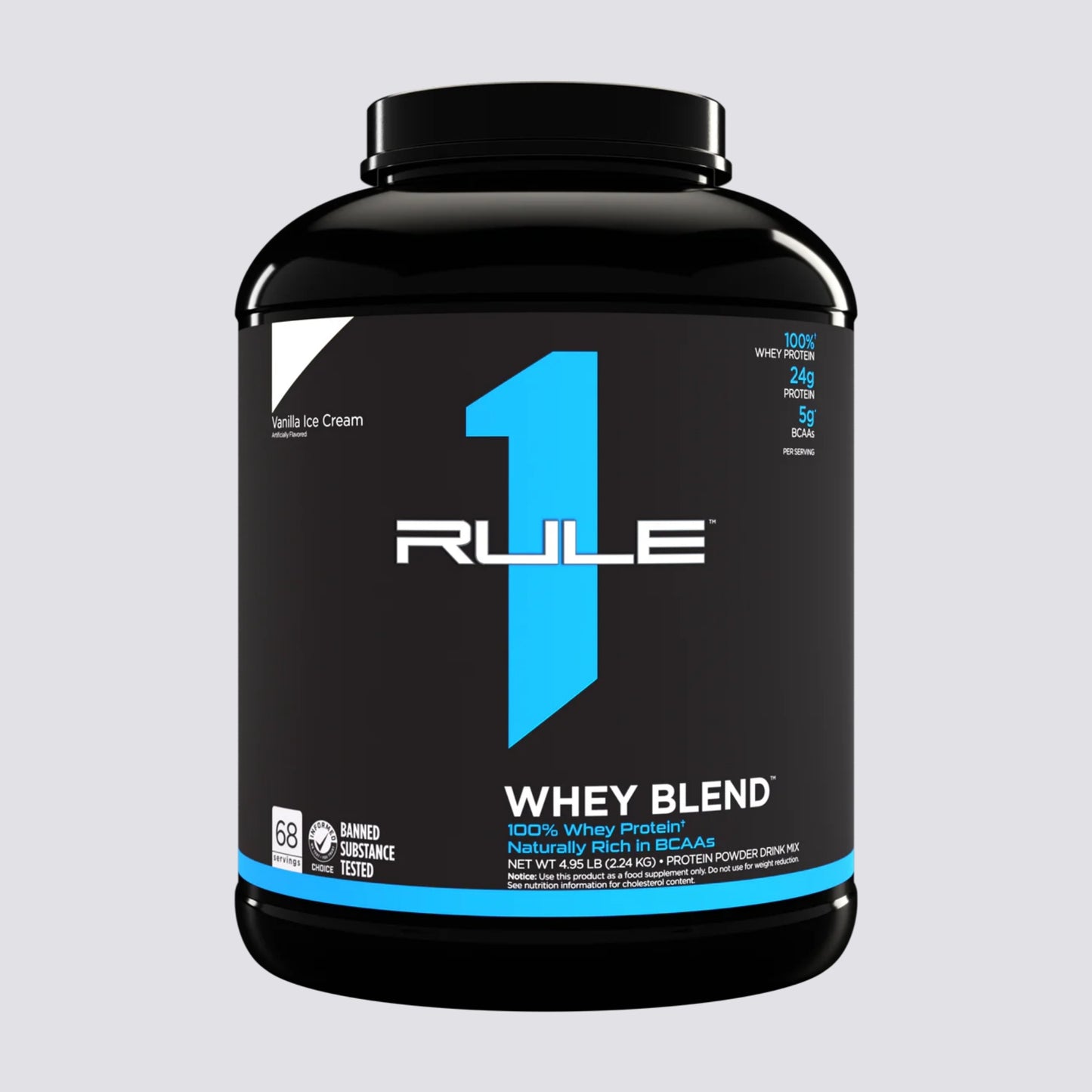 Rule1 Whey Blend Protein 5lbs